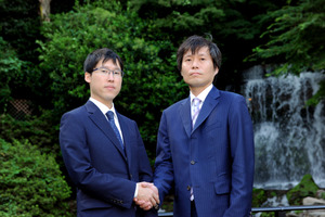 井山名人に高尾天元が挑む 囲碁名人戦七番勝負３日開幕