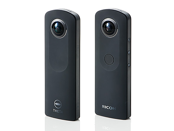 リコー、全天球カメラの新モデル「RICOH THETA S」