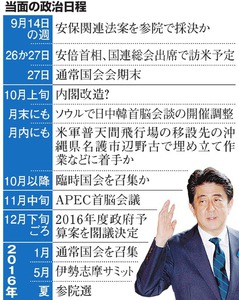 菅長官と谷垣幹事長留任へ…内閣改造・自民人事