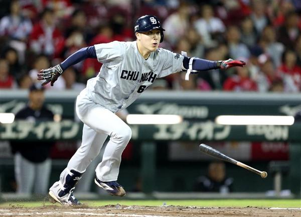 若松が10勝目=プロ野球・広島-中日