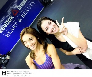 【エンタがビタミン  】黒木メイサがすっぴん姿。トレーニング後に笑顔見せる。