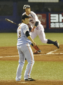 巨人、5安打と振るわず…2試合連続で零封負け