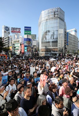 安保法廃止求め１９日に集会 国会前で市民団体、抗議粘り強く