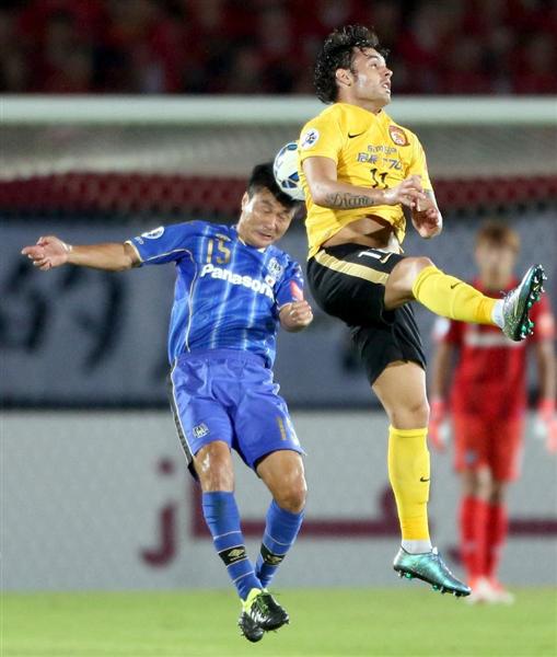 ACL、G大阪7年ぶり決勝逃す 中国の強豪に2戦合計1―2