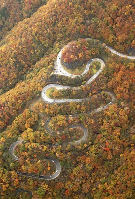 いろは坂：赤やオレンジ、秋色見ごろ…栃木・日光