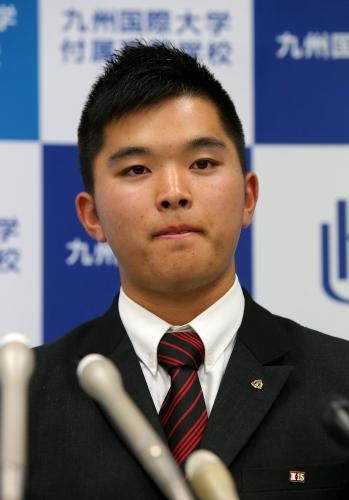 育成ドラフト、山本武白志(九国大付)ら28人指名