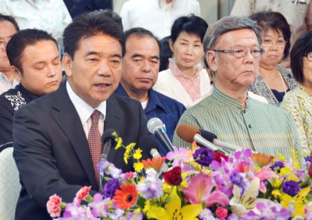 辺野古反対派が立候補表明 宜野湾市長選、移設争点に