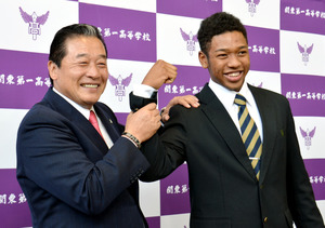楽天D1・オコエ、速攻1軍キャンプだ!梨田監督「相当楽しみ」