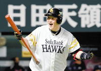 ソフトバンク連勝隙なし 李大浩会心先制2ラン 2015年10月26日