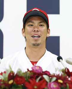 広島の前田健太投手に沢村賞…5年ぶり2度目