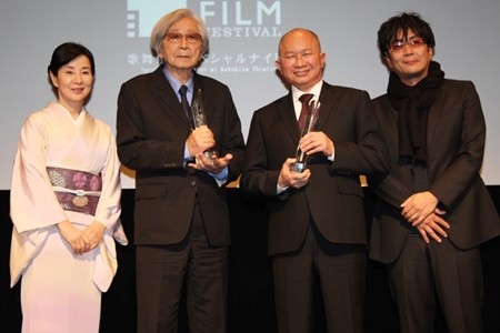 吉永小百合、SAMURAI賞･山田洋次監督を祝福「山田学校の校長」「人生の師」