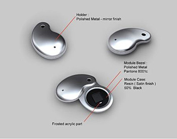 DDS、FIDOに準拠した勾玉型ウェアラブル指紋認証機器を11月末提供