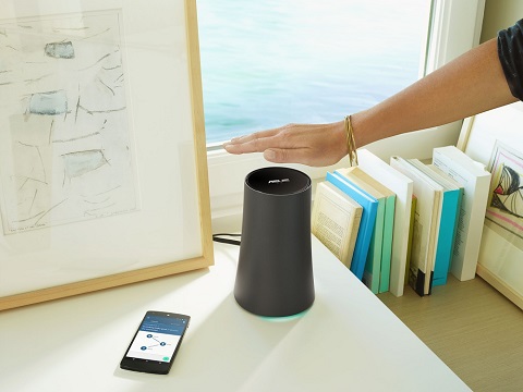 GoogleのWi-Fiルーター第2弾「ASUS OnHub」発表、手をかざすと高速化