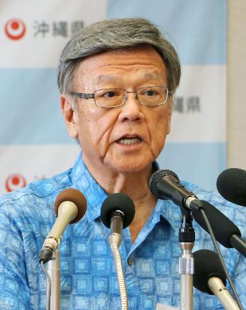 来月２日に不服審査申し出 沖縄知事、辺野古埋め立て