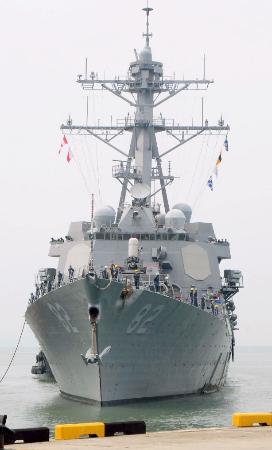 南沙航行:米中海軍トップがテレビ会談「航行自由」説明か