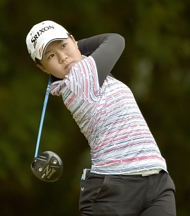 １６歳女子高生・奈紗 アマ史上初！ツアー初陣首位発進