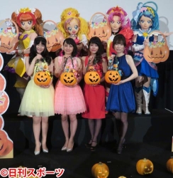 キュアフローラ役の嶋村「末永くプリキュア支えて」