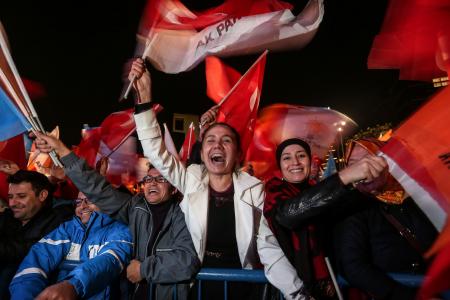 トルコ総選挙、与党が過半数…再び単独政権へ 2015年11月02日 08時19分