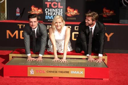 『ハンガー・ゲーム』ジェニファー・ローレンスらハリウッドの殿堂入り