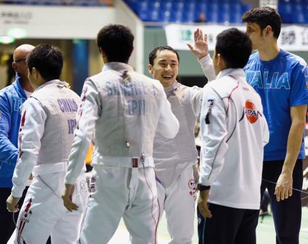 男子フルーレ団体で日本5位 フェンシング高円宮牌W杯