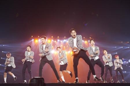 EXO、初の単独東京ドーム公演開催 史上最速3年7ヶ月でボン・ジョヴィの記録更新