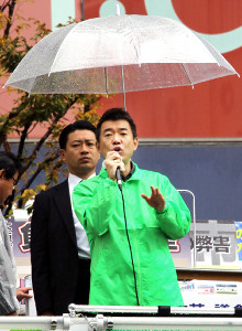 橋下市長１勝１敗なら負け 大阪市長選に４人立候補
