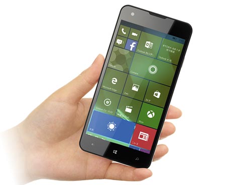 マウスコンピューター、Windows 10 Mobile搭載スマートフォン「MADOSMA Q501A」を発表