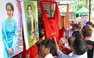 スーチー氏のNLD、過半数の勢い ミャンマー総選挙