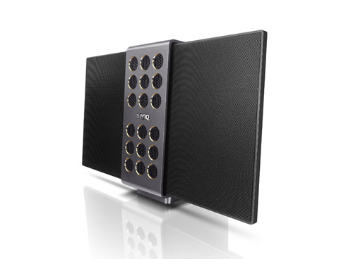 世界初、コンデンサースピーカーを搭載したポータブルBluetoothスピーカー、BenQ「treVolo」