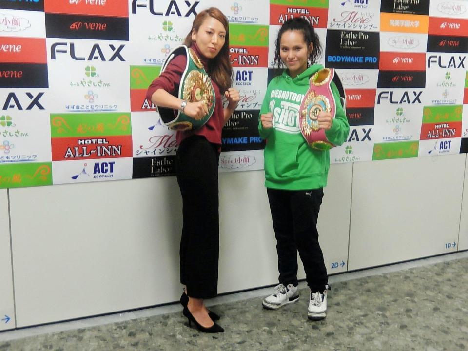 池原、3度目の防衛=高野は王座奪取ならず-WBO女子ダブル世界戦