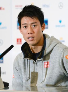 錦織圭、初戦へ「楽しみ」