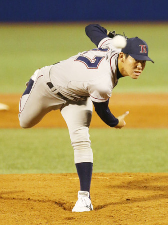 東北福祉大1点に泣く 巨人ドラ1桜井に完封負け