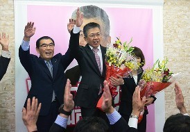 高知市長選、現職が４選