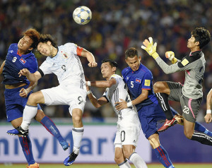 ハリルJ、カンボジアに2-0で勝利