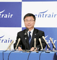 中部空港、旅客数が７年ぶり１千万人台確実に １５年度