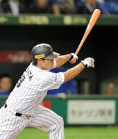 侍J 平田の適時打で韓国相手に先制!