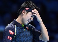 錦織、2年連続4強ならず=ジョコビッチが準決勝へ-男子テニス最終戦