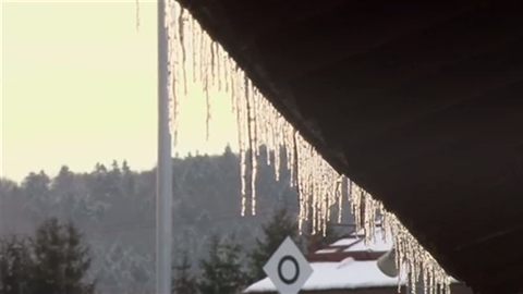 冷え込み今季一番 中頓別で氷点下１２・７度