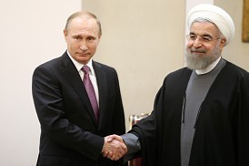 露イラン首脳会談:露、50億ドル支援 原子力分野など協力