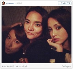 沢尻エリカ&加賀美セイラ&内山理名、意外なスリーショットが話題!