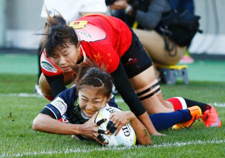 日本女子が3連勝=五輪切符へ好発進-7人制ラグビー