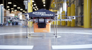 アマゾン、開発中のドローン公開 ３０分以内でお届けも