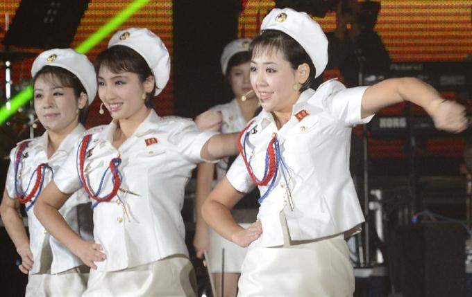 “北のアイドル”初の外国公演 中国へ出発