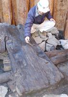 平安後期の構造船部材が出土 滋賀・塩津港遺跡、琵琶湖水運で活用か