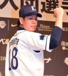 西武・ドラ１多和田、柳田と「直球勝負したい」