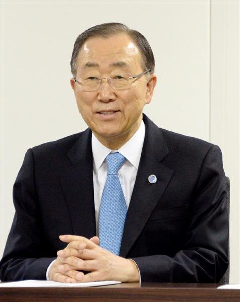 潘基文事務総長を安保理討議で牽制 「生ぬるい安易な訪朝を許さない」