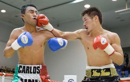 穂積、２度ダウンも“逆転勝利”「プロとしての仕事できた」／ＢＯＸ