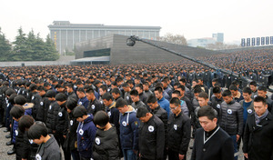 南京事件から７８年、追悼式典 最高指導部は出席せず