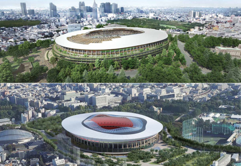 総工費1500億円弱 19年11月末完成…新国立応募2案の提案書公開