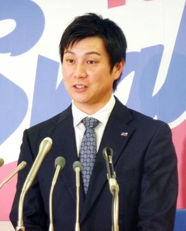 ヤクルト・小川、最速タイ1億円到達 プロ野球契約更改